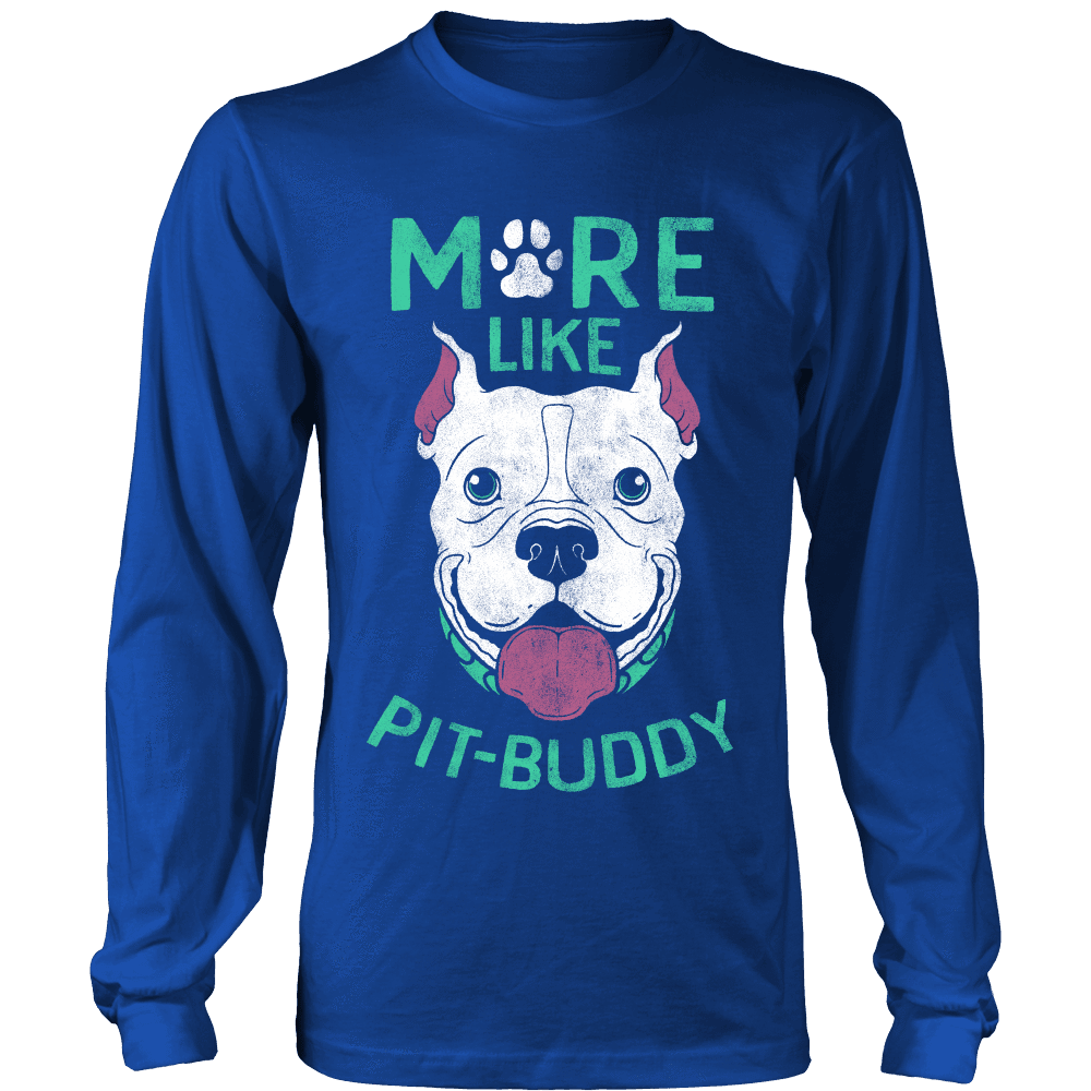 Pit Buddy Shirts and Hoodies T-shirt Long Sleeve Shirt Royal Blue S