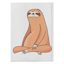 Chill Thoughts, Sloth Vibes | Hardcover Journal