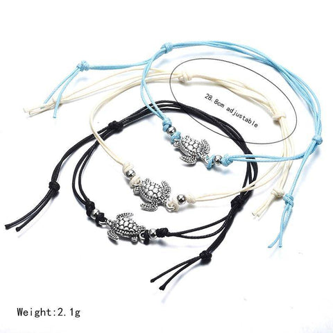 Image of Turtle Shaped Anklet Anklets 