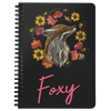 "Foxy" Fox Spiral Notebook Journals Spiral Notebook 