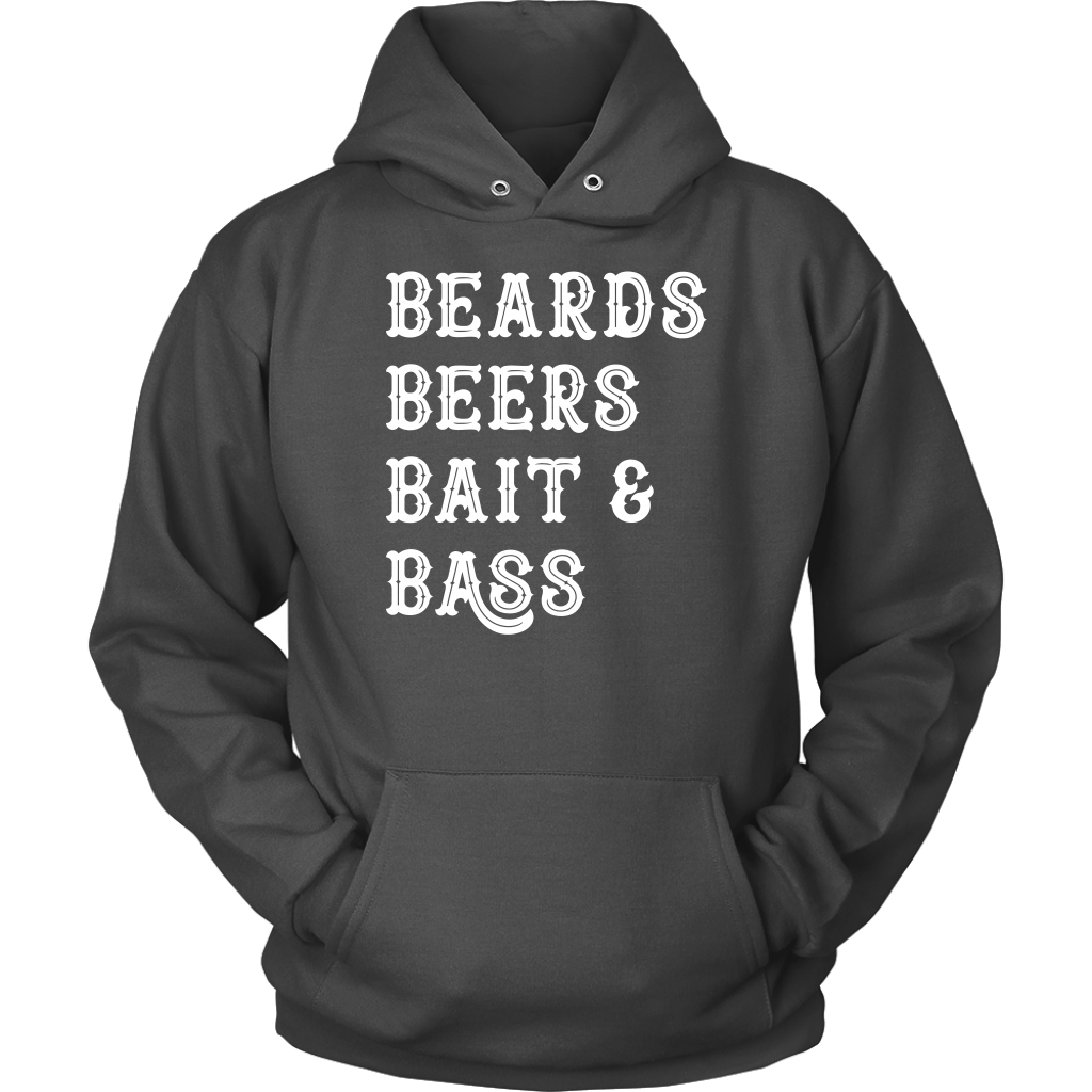 Beards Beers Bait and Bass - Another Great Fishing Day - Shirts and hoodies