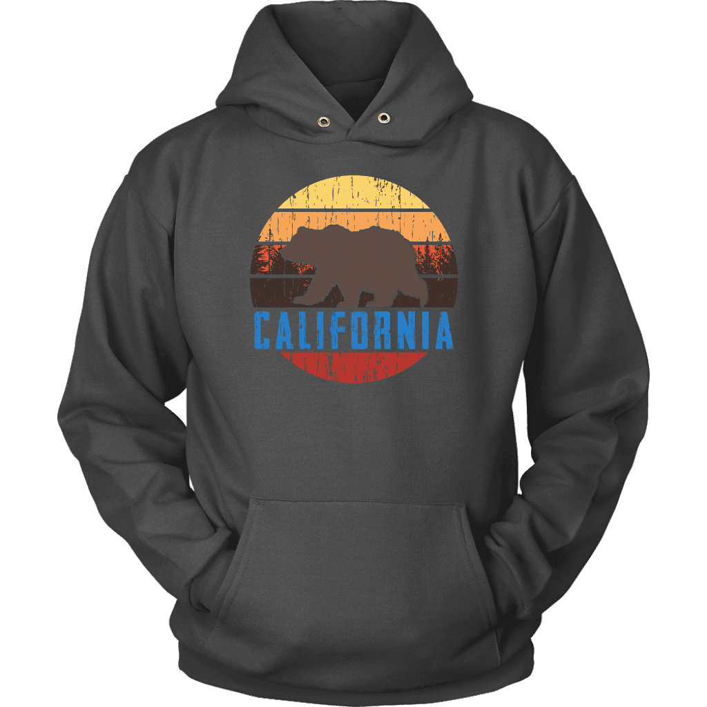Big Bear Lake California V.1 Hoodies and Long Sleeve T-shirt Unisex Hoodie Charcoal S