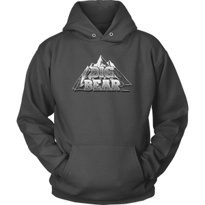 Big Bear V.2, Hoodies Long Sleeve T-shirt Unisex Hoodie Charcoal S