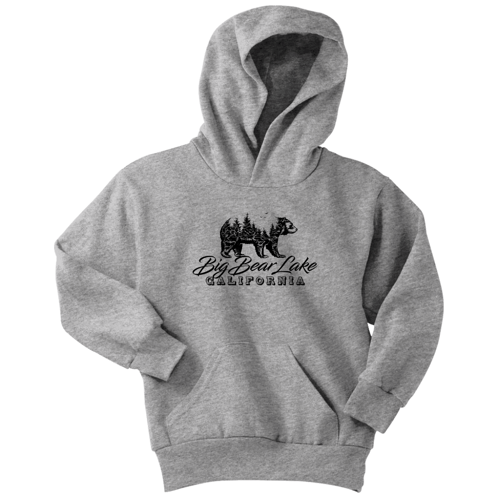 Big Bear Lake California V.2, Hoodies and Long Sleeve T-shirt Youth Hoodie Athletic Heather XS