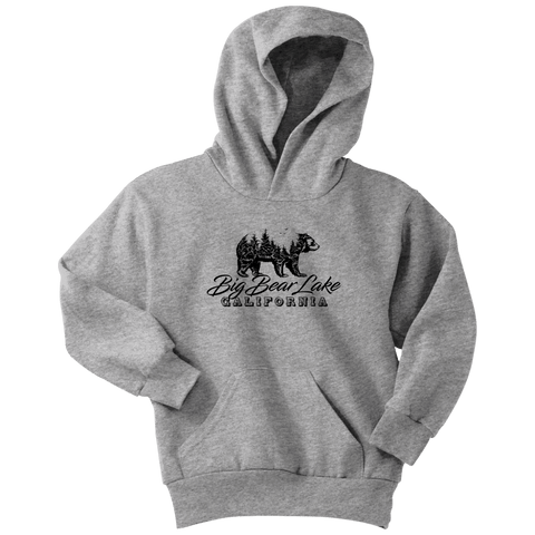 Image of Big Bear Lake California V.2, Hoodies and Long Sleeve T-shirt Youth Hoodie Athletic Heather XS