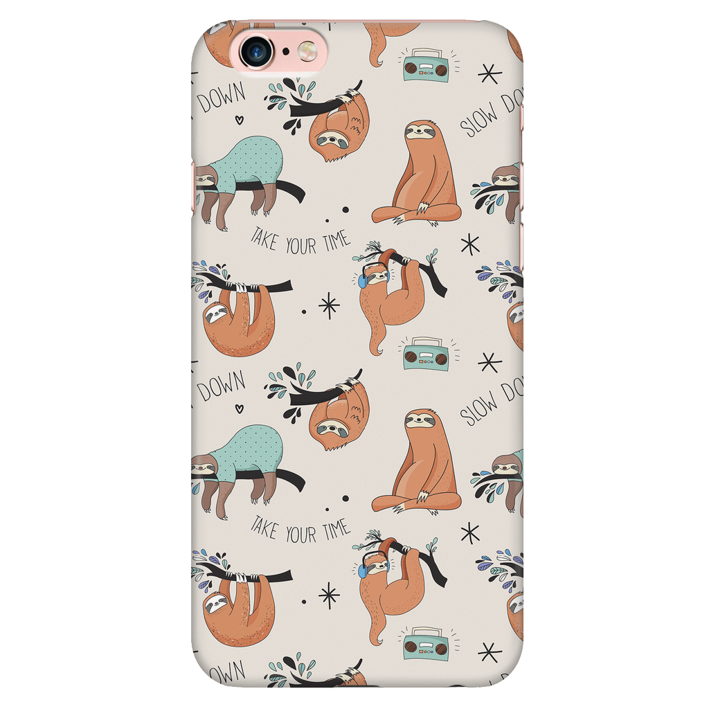 Beige Sloth Collage Phone Case Phone Cases iPhone 6 Plus/6s Plus 