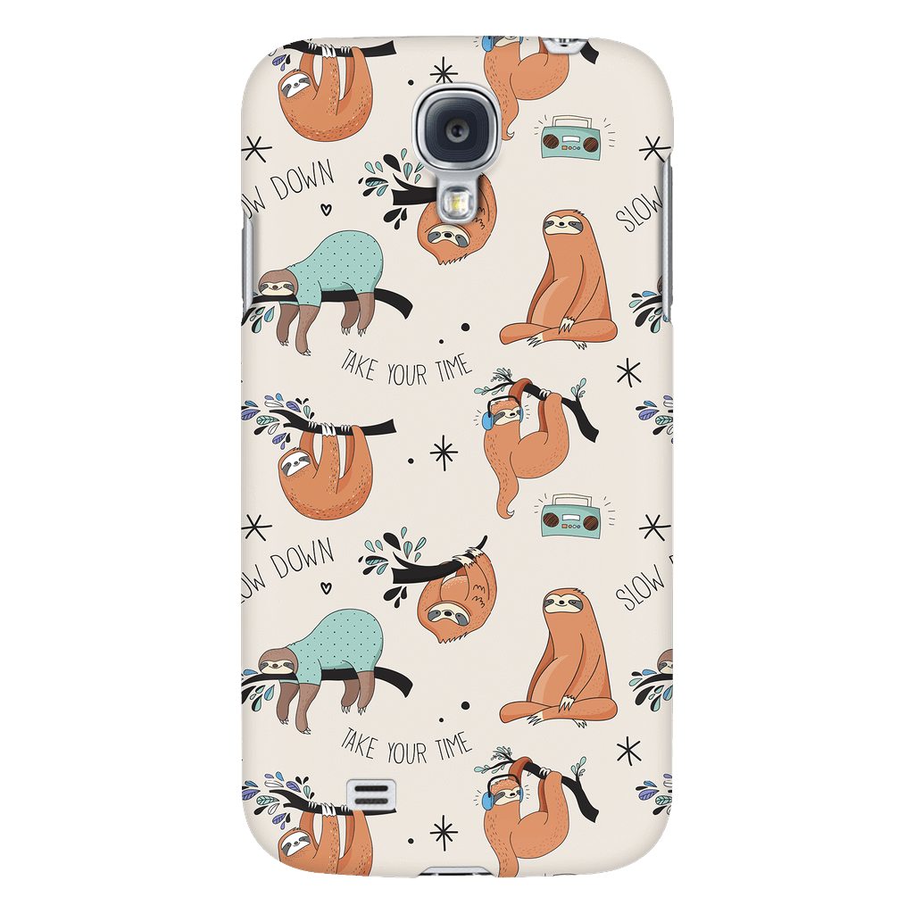 Beige Sloth Collage Phone Case Phone Cases Galaxy S4 