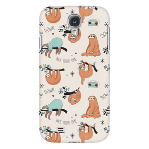 Beige Sloth Collage Phone Case Phone Cases Galaxy S4 