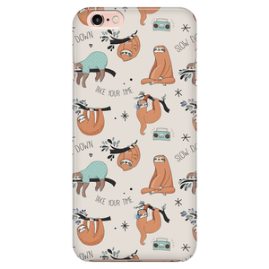 Beige Sloth Collage Phone Case Phone Cases iPhone 7/7s/8 