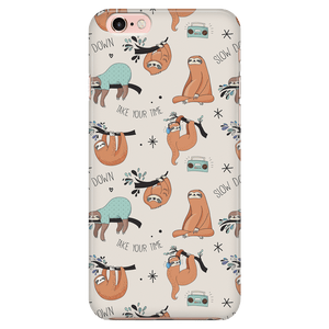 Beige Sloth Collage Phone Case Phone Cases iPhone 6/6s 