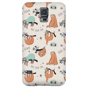 Beige Sloth Collage Phone Case Phone Cases Galaxy S5 