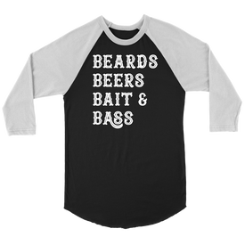 Beards Beers Bait and Bass - Another Great Fishing Day - Shirts and hoodies