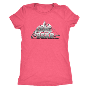 Big Bear V.2, Womens T-shirt Next Level Womens Triblend Vintage Light Pink S