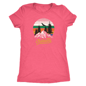 Great Outdoors Shirts | Womens T-shirt Next Level Womens Triblend Vintage Light Pink S