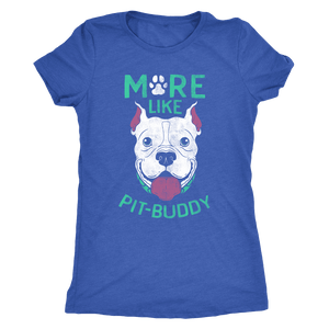 Pit Buddy Shirts and Hoodies T-shirt Next Level Womens Triblend Vintage Royal S