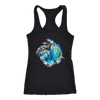 Dorado Fish T-shirt Next Level Racerback Tank Black XS