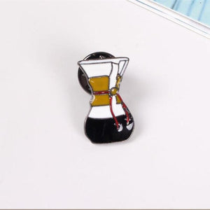 Epic Coffee Pins Brooches 