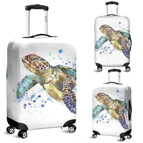 Image of Epic Turtle Luggage Cover V1 Luggage Covers - Turtle 1 Small 18-22 in / 45-55 cm 