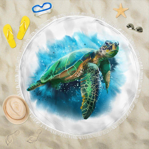 Image of Turtle Beach Blanket v.3 Beach Blanket 