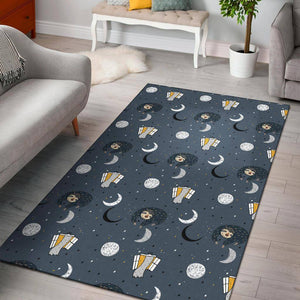 Space Sloth Area Rug Rug 