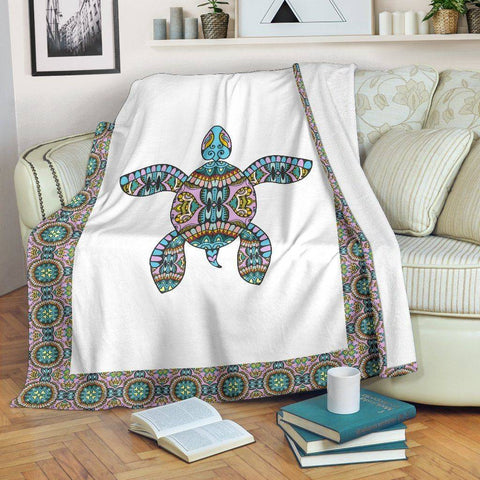 Image of Premium Tribal Turtle Blanket V.1 