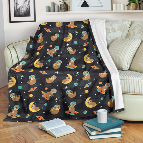 Image of Sleeping Sloth Blanket V.1