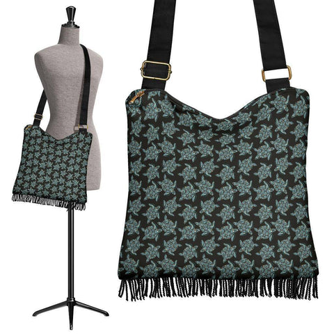 Image of Cool Sea Turtle Boho Purse V.2 purse 