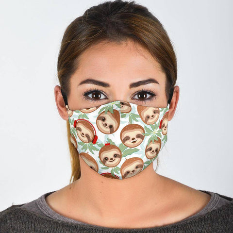 Image of DJ Sloth Face Mask 