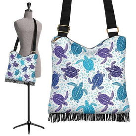 Sea Turtle Boho Purse V1 purse 