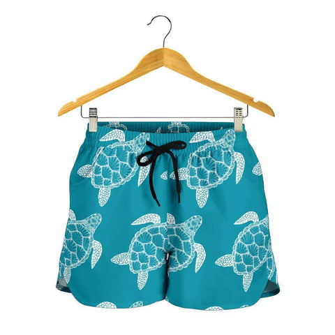 Image of Cute Sea Turtle V 3 Shorts 