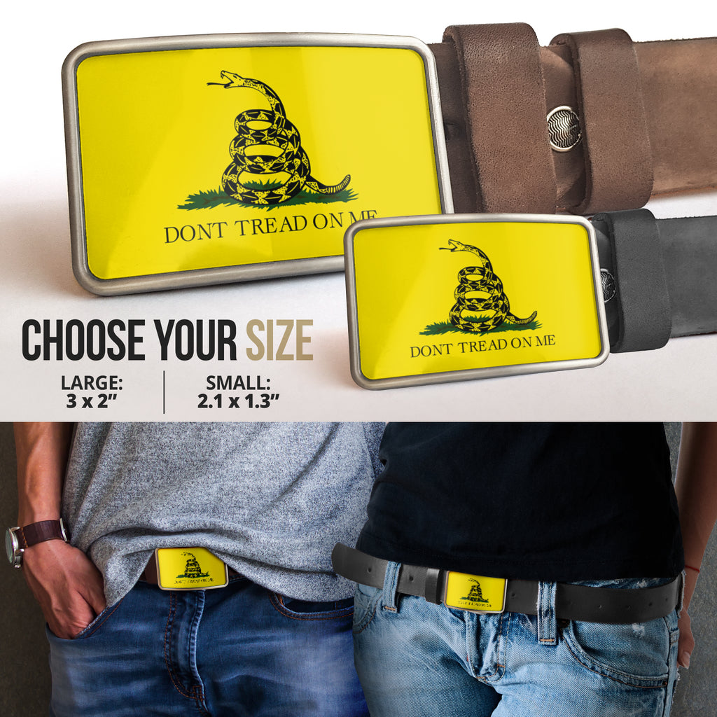 Gadsden Flag Belt Buckle