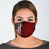 Anerica Eagle with Flag Mask Face Mask 