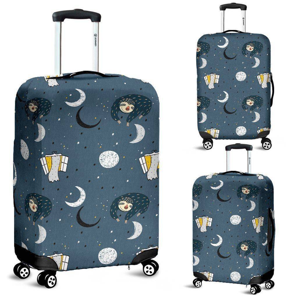 Sleeping Space Sloth Luggage Covers luggage covers 