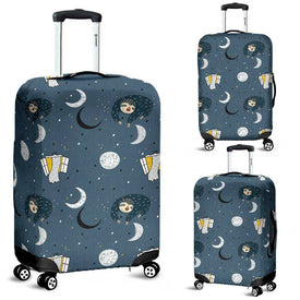 Sleeping Space Sloth Luggage Covers luggage covers 