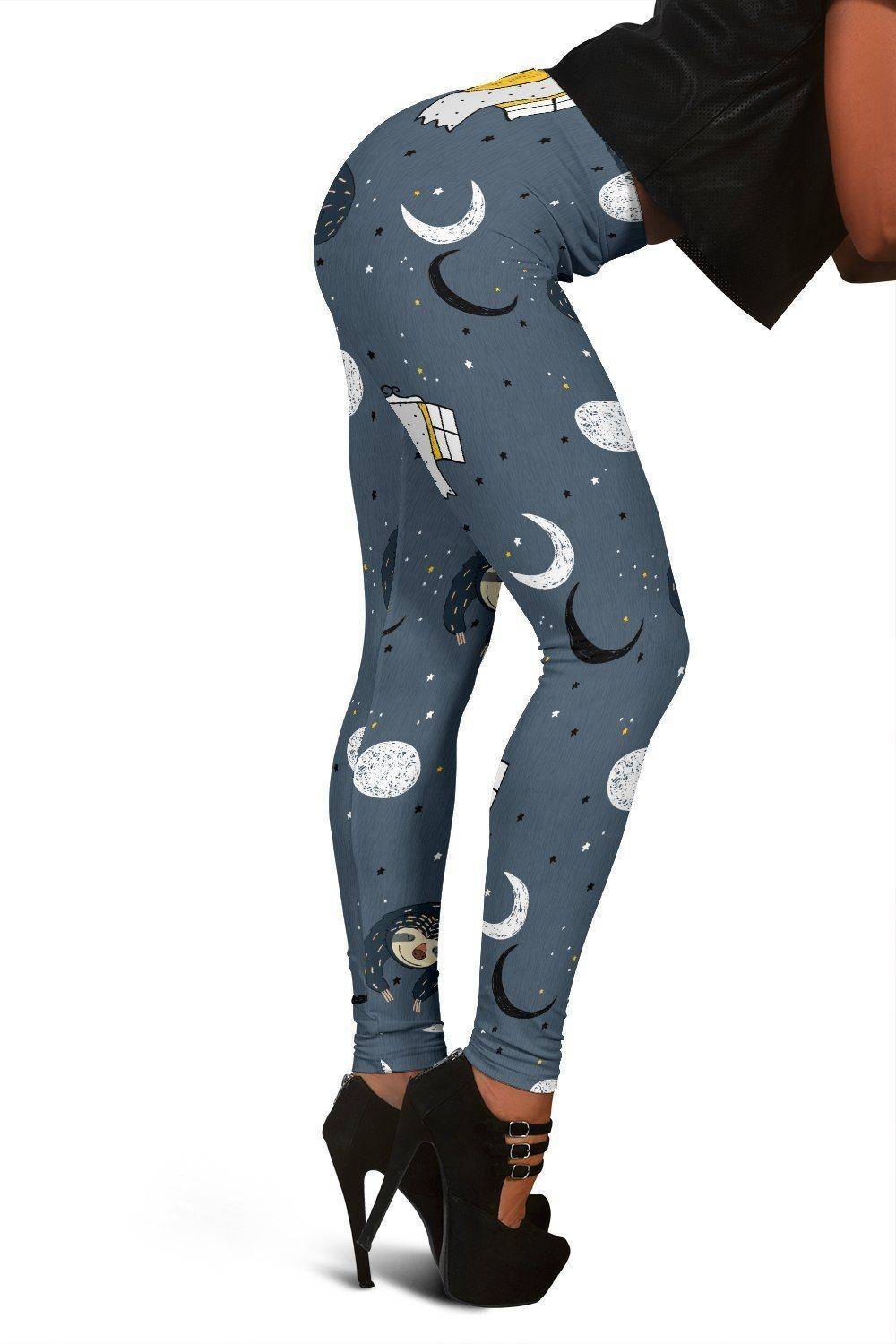 Sleeping Space Sloth Leggings 