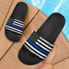 Thin Blue Line Slide Sandals Slides 