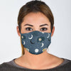 Sleeping Space Sloth Face Mask Face Mask Face Mask - Medium Pattern Adult Mask + 2 FREE Filters (Age 13+) 