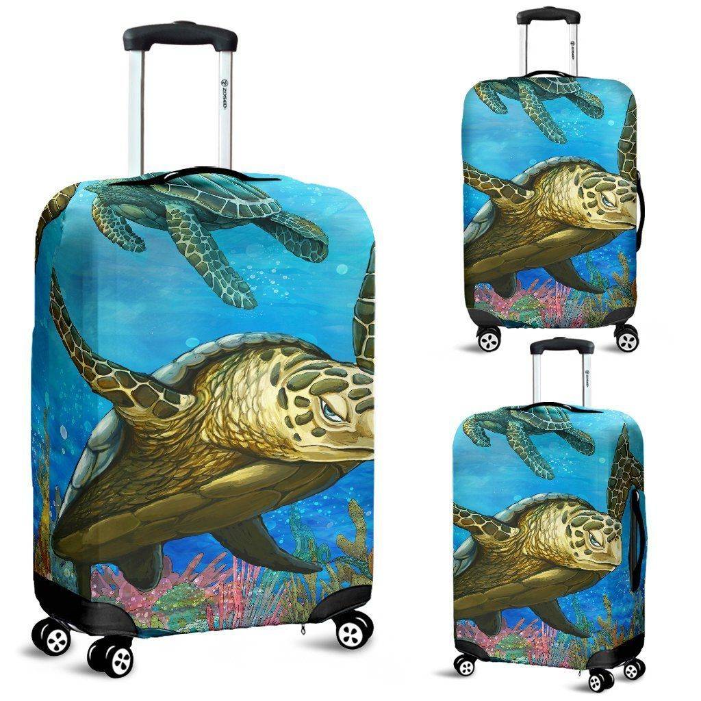 Cool Turtle Luggage Cover V4 