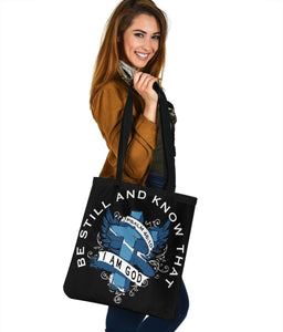 Be Still and Know I Am God, Canvas Tote Tote Bag 