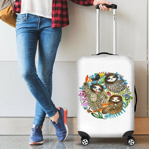 Sloth Trio Luggage Cover 