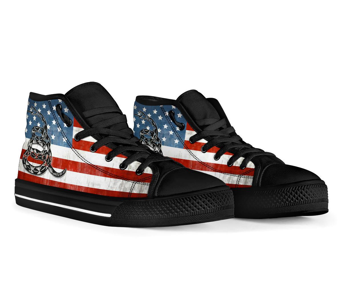 'Merica Dont Tread On Me Canvas Shoes Shoes 