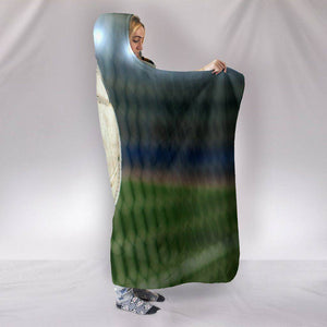 Premium Hoodie Blanket with Football 