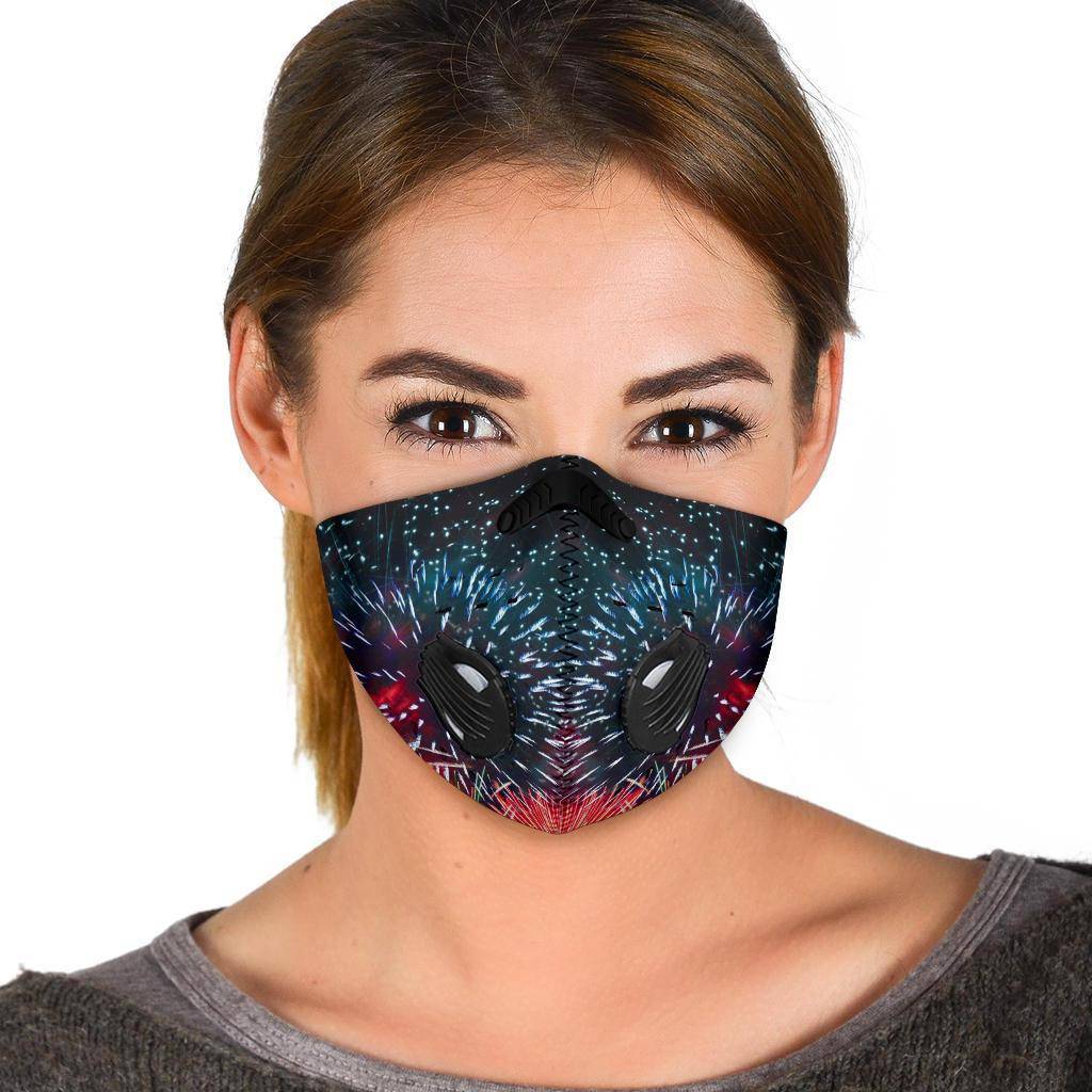 Premium Fireworks Face Mask 
