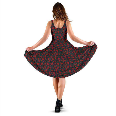 Image of Red Roses Dress 