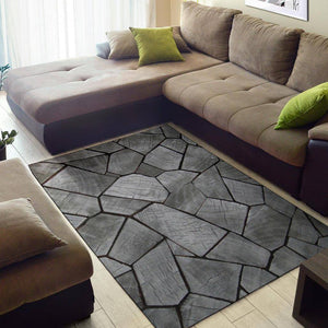 Stacked Wood Area Rug Rugs 