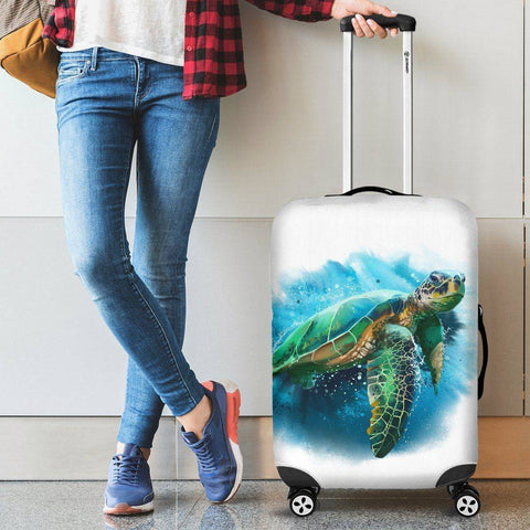 Image of Cool Turtle Luggage Cover V3 