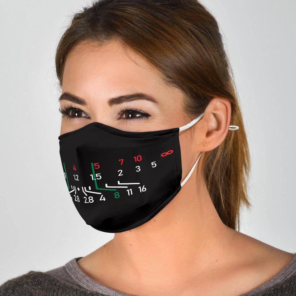 Focal Length Face Mask Black 