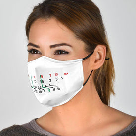Focal Length Face Mask White