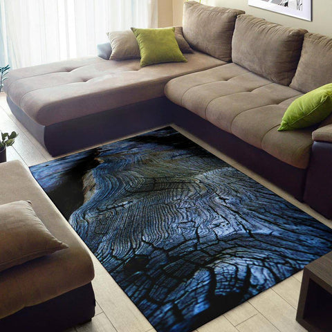 Image of "Weathered Wood" Striking Area Rug Rugs 