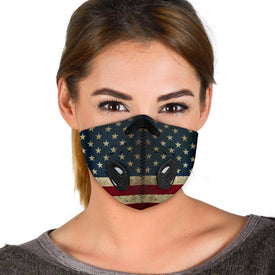 Premium American Flag Face Mask